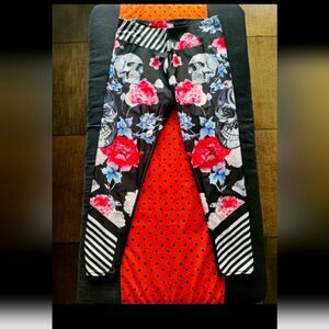 Women's sugar skull leggings